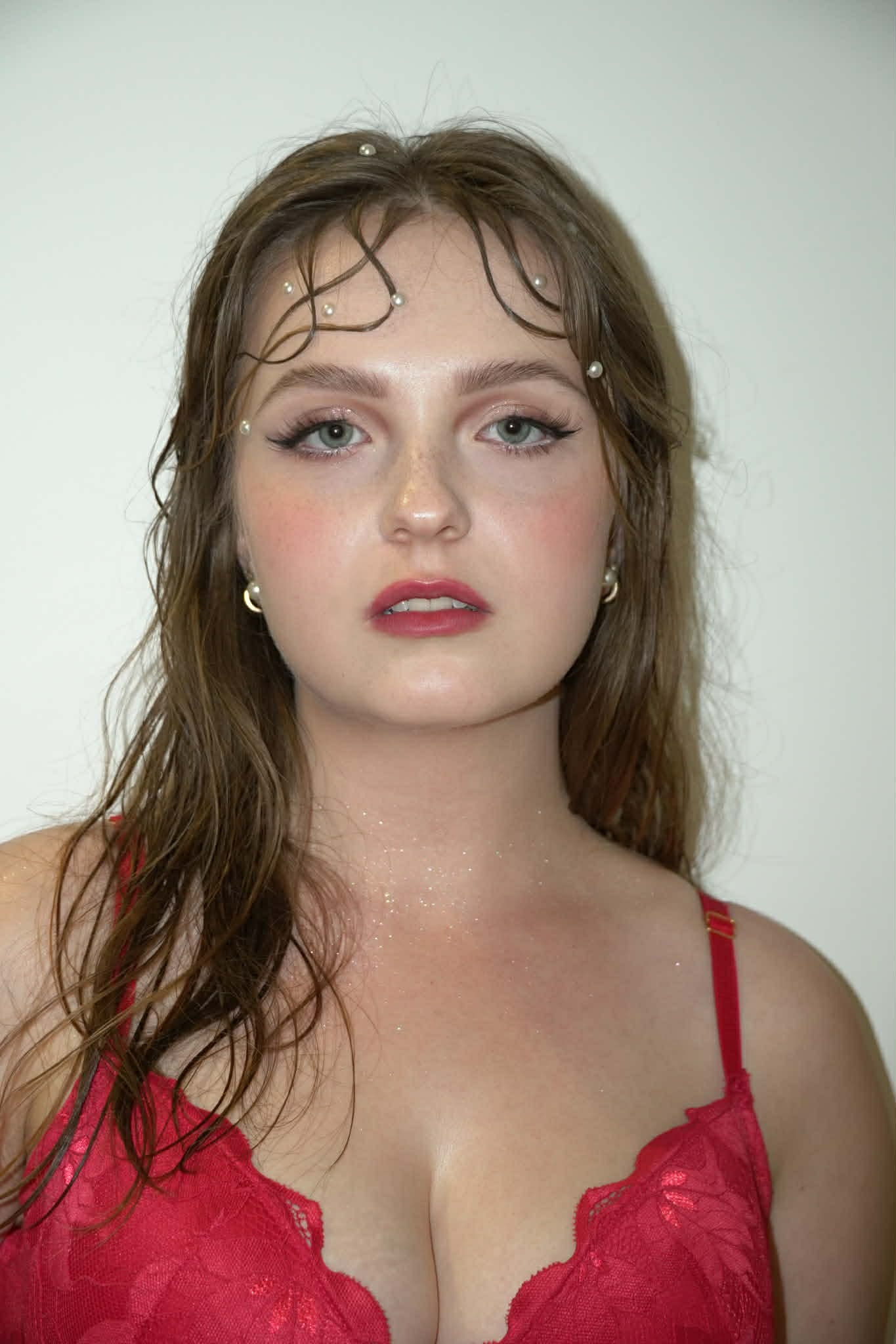 The photo which shows girl