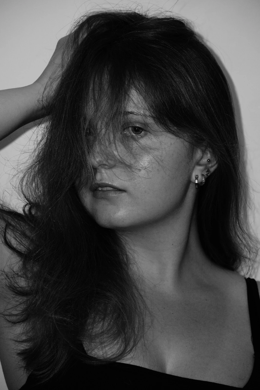 The photo which shows the girl
